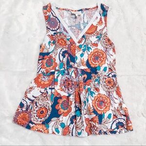 Anthropologie - Amalia Peplum Tank